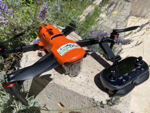 EagleDron Autel Evo 2 sobre roca